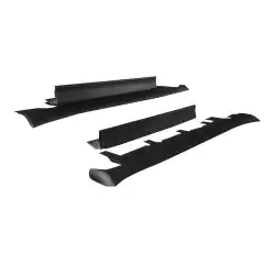 1995-1998 Porsche 911 Turbo 993 OEM Look Side Skirt Rocker Panels – 4 Pieces image - 5