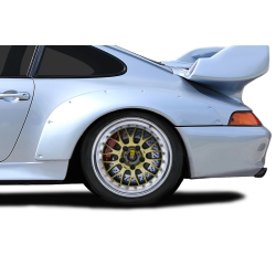 1995-1998 Porsche 911 Turbo 993 Duraflex GT2 Look Front and Rear Fender Flares - 4 Pieces image - 3