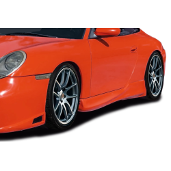 1999-2004 Porsche 911 Turbo 996 Duraflex Typhoon Side Skirt Rocker Panels - 2 Pieces image - 3