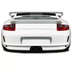 2005-2008 Porsche 911 997 GT3 RS Look Rear Bumper - 1 Piece (Single Hole) image - 1