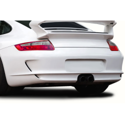 2005-2008 Porsche 911 997 Duraflex GT3 RS Look Rear Bumper - 1 Piece (Single Hole) image - 3