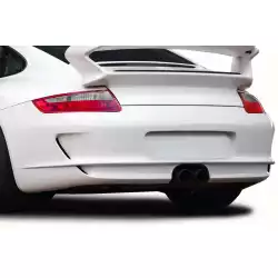 2005-2008 Porsche 911 997 GT3 RS Look Rear Bumper - 1 Piece (Single Hole) image - 7