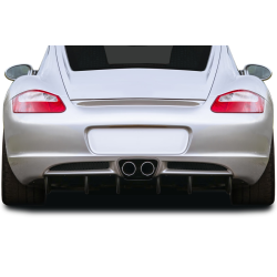 2009-2012 Porsche 987 Cayman Duraflex Cup Special Look Rear Bumper - 1 Piece image - 1