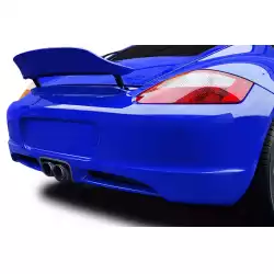 2009-2012 Porsche 987 Cayman 997 GT3 RS Look Rear Bumper - 1 Piece image - 6