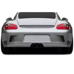 2009-2012 Porsche 987 Cayman 997 GT2 Look Rear Bumper - 1 Piece image - 1
