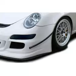 2005-2008 Porsche 911 997 GT3 Cup S Look Side Lips for Front Bumper - 2 Pieces image - 1