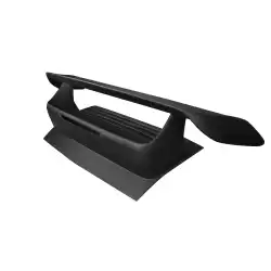 2009-2012 Porsche 911 997 Maiden Rear Wing Spoiler - 1 Piece (Turbo Engine) image - 4