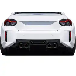2023-2025 BMW G87 M2 Phase 2 Rear Diffuser - 2 Piece image - 1