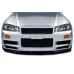 1999-2002 Nissan Skyline R34 GT-R Z-Tune Look Front Bumper - 1 Piece image - 3