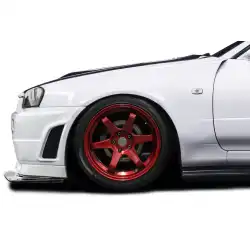 1999-2002 Nissan Skyline R34 GT-R Z-Tune Look Front Fenders - 2 Piece image - 1