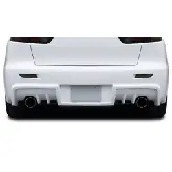 2008-2017 Mitsubishi Lancer Evo X Look Rear Bumper image - 2
