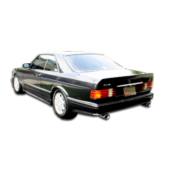 1981-1991 Mercedes S Class W126 4DR Duraflex AMG Look Rear Bumper (euro spec) - 1 Piece image - 1
