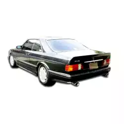 1981-1991 Mercedes S Class W126 4DR AMG Look Rear Bumper (euro spec) - 1 Piece image - 1