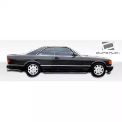 1981-1991 Mercedes S Class W126 2DR AMG Look Side Skirts Rocker Panels - 4 Piece image - 10