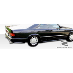 1981-1991 Mercedes S Class W126 2DR Duraflex AMG Look Side Skirts Rocker Panels - 4 Piece image - 4