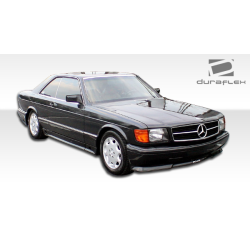 1981-1991 Mercedes S Class W126 2DR Duraflex AMG Look Side Skirts Rocker Panels - 4 Piece image - 5