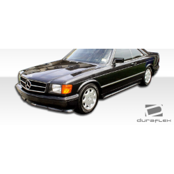 1981-1991 Mercedes S Class W126 2DR Duraflex AMG Look Side Skirts Rocker Panels - 4 Piece image - 8