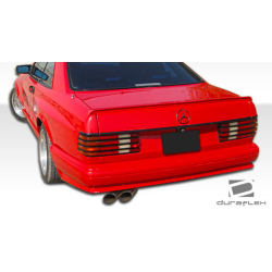 1981-1991 Mercedes S Class W126 2DR Duraflex AMG Look Wide Body Rear Bumper - 1 Piece image - 3