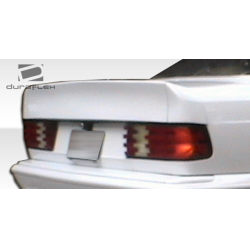 1981-1991 Mercedes S Class W126 Duraflex AMG Look Wing Trunk Lid Spoiler - 3 Piece image - 4