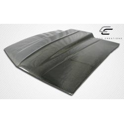 1982-1992 Chevrolet Camaro Carbon Creations Cowl Hood - 1 Piece image - 6