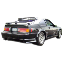 1982-1986 Toyota Supra Duraflex F-1 Rear Lip Under Spoiler Air Dam - 1 Piece image - 1