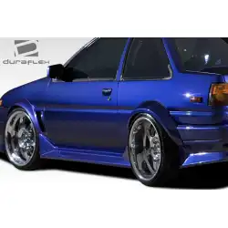 1984-1987 Toyota Corolla 2DR / HB RF Design Side Skirts Rocker Panels - 2 Piece image - 7