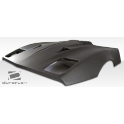 1985-1996 Chevrolet Corvette C4 Duraflex Twin Turbo Hood - 1 Piece image - 6