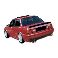 1984-1991 BMW 3 Series E30 2DR 4DR Duraflex CSL Look Rear Bumper - 1 Piece image - 1