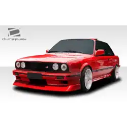 1984-1991 BMW 3 Series E30 2DR 4DR Evo Look Front Bumper - 1 Piece image - 7