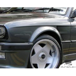 1984-1991 BMW 3 Series E30 2DR 4DR Duraflex GT Concept Fenders - 2 Piece image - 4