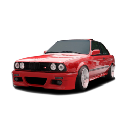 1984-1991 BMW 3 Series E30 2DR 4DR Duraflex M3 Look (E46 Look) Front Bumper - 1 Piece image - 3