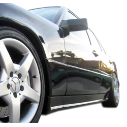 1986-1995 Mercedes E Class W124 4DR Duraflex AMG Look Side Skirts Rocker Panels - 2 Piece image - 1