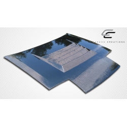 1986-1991 Mazda RX-7 Carbon Creations D-1 Hood - 1 Piece image - 5