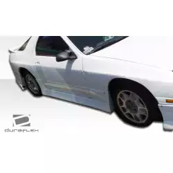 1986-1991 Mazda RX-7 GP-1 Side Skirts Rocker Panels - 2 Piece image - 7