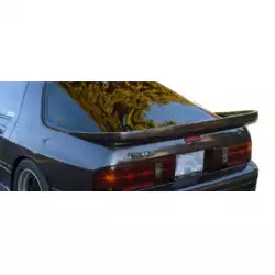 1986-1991 Mazda RX-7 Wangan Wing Trunk Lid Spoiler - 1 Piece image - 1