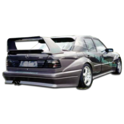 1984-1993 Mercedes 190 W201 Duraflex Evo 2 Wide Body Rear Bumper - 1 Piece image - 1