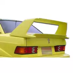 1984-1993 Mercedes 190 W201 Evo 2 Wing Trunk Lid Spoiler - 2 Piece image - 17