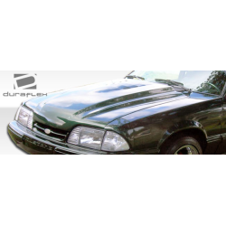 1987-1993 Ford Mustang Duraflex Cobra R Hood - 1 Piece image - 4