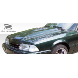 1987-1993 Ford Mustang Duraflex Cobra R Hood - 1 Piece image - 5