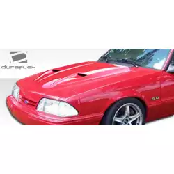 1987-1993 Ford Mustang Mach1 Hood - 1 Piece image - 7