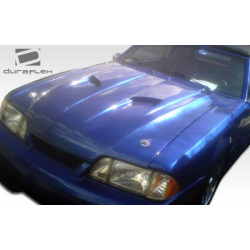 1987-1993 Ford Mustang Duraflex Mach 2 Hood - 1 Piece image - 3