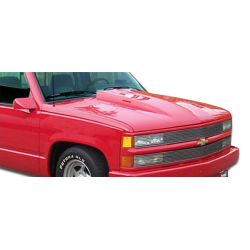 1988-1999 Chevrolet GMC C Series / K Series Pickup 1992-1999 Tahoe Yukon Suburban Duraflex Cowl Hood - 1 Piece image - 1