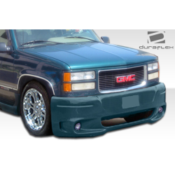 1988-1999 Chevrolet GMC C Series / K Series Pickup 1992-1999 Tahoe Yukon Suburban Duraflex Lightning SE Front Bumper - 1 Piece image - 3