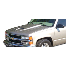 1988-1999 Chevrolet GMC C Series / K Series Pickup 1992-1999 Tahoe Yukon Suburban Duraflex Ram Air Hood - 1 Piece image - 1