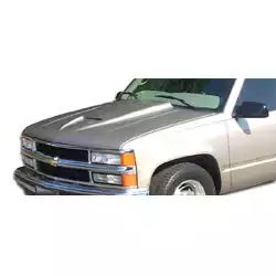 1988-1999 Chevrolet GMC C Series / K Series Pickup 1992-1999 Tahoe Yukon Suburban Ram Air Hood - 1 Piece image - 6