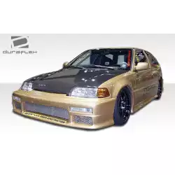 1988-1991 Honda Civic HB Type M Side Skirts Rocker Panels - 2 Piece image - 8