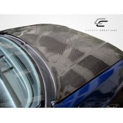 1988-1991 Honda Civic HB CR-X Carbon Creations OEM Look Hood - 1 Piece image - 2