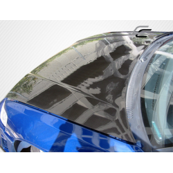 1988-1991 Honda Civic HB CR-X Carbon Creations OEM Look Hood - 1 Piece image - 4