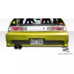1988-1991 Honda CR-X Type M Rear Bumper - 1 Piece image - 7