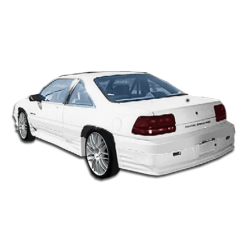 1988-1991 Pontiac Grand Prix Duraflex Racer Rear Lip Under Spoiler Air Dam - 1 Piece (S) image - 1